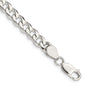 High-Quality 6.5mm Sterling Silver Curb Chain - Stylish & Affordable Price!-1
