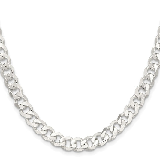 Buy Stylish 7.5mm Sterling Silver Curb Chain - High-Quality Value Jewelry