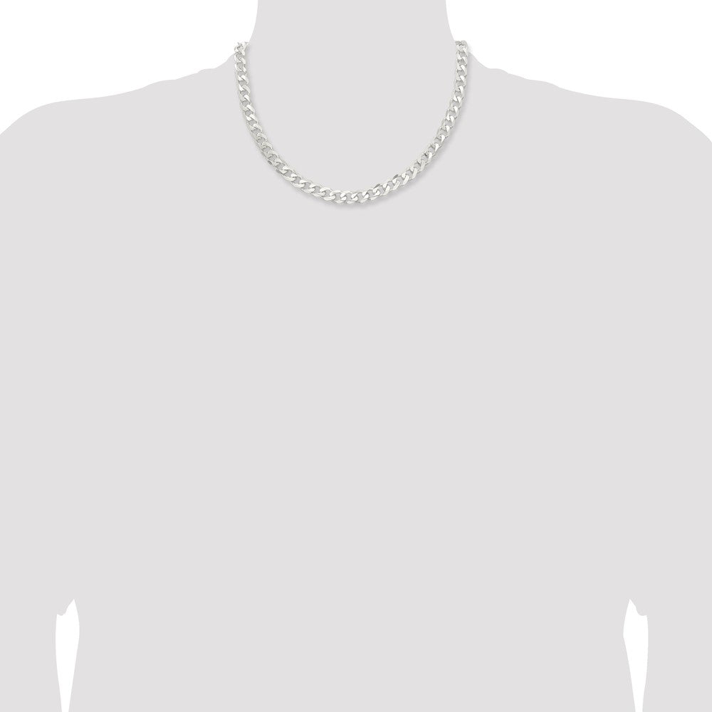 Buy Stylish 7.5mm Sterling Silver Curb Chain - Affordable Luxury Jewelry