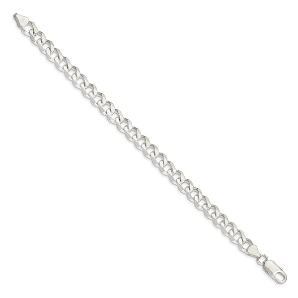 7.5mm Sterling Silver Curb Chain - Style GR1-1029924