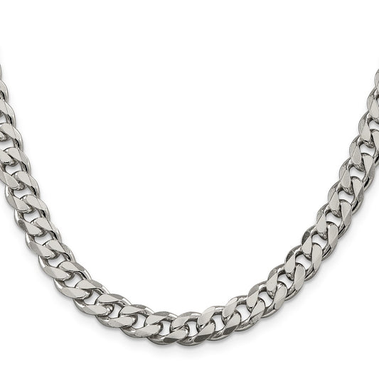 Buy Stylish 8.3mm Sterling Silver Curb Chain - Affordable Luxury Jewelry