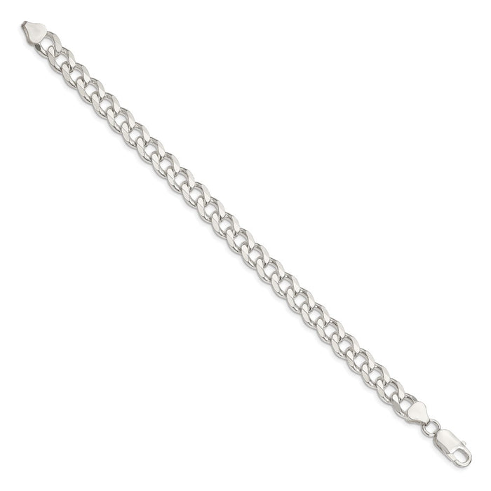 Buy 8.3mm Sterling Silver Curb Chain - Stylish & Affordable Jewelry Option-2