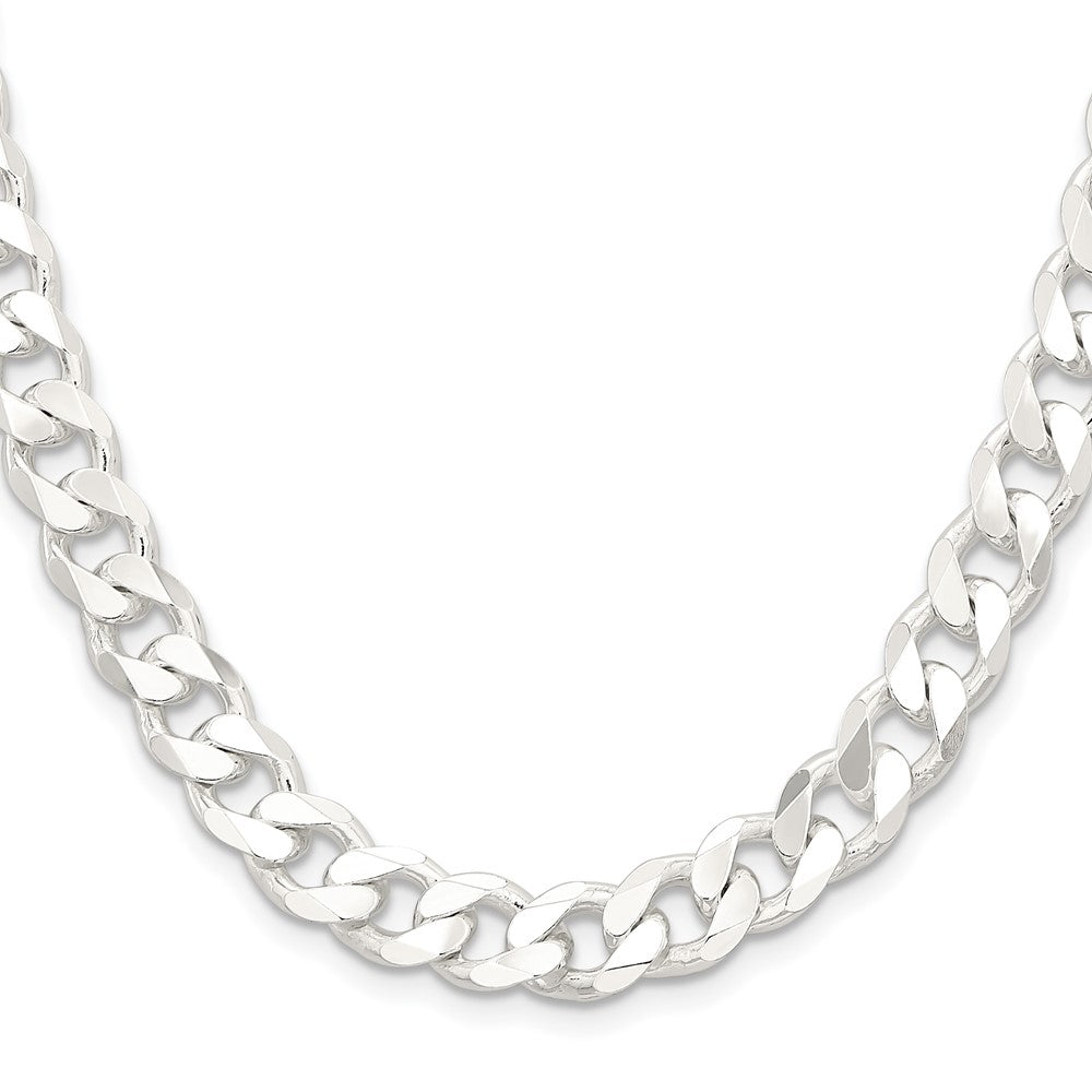 Buy Stylish 9.3mm Sterling Silver Curb Chain - Affordable Luxury Accessory