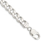 Buy 9.3mm Sterling Silver Curb Chain - Stylish & Affordable Jewelry Option-9