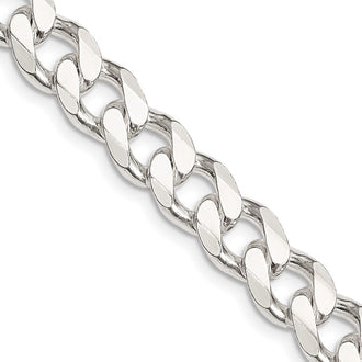 Exclusive 9.3mm Sterling Silver Curb Chain - Stylish and Affordable Quality