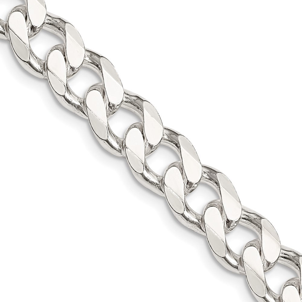 Buy Stylish 9.3mm Sterling Silver Curb Chain - Affordable Luxury Accessory