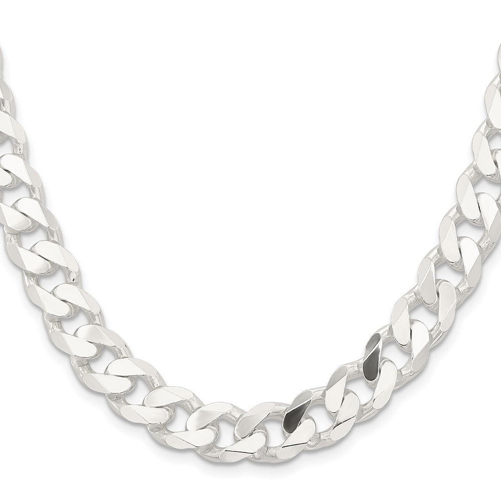 Buy Stylish 11mm Sterling Silver Curb Chain - Affordable Luxury Jewelry