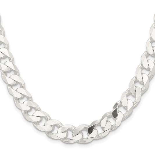 Buy Stylish 11mm Sterling Silver Curb Chain - Affordable Luxury Jewelry