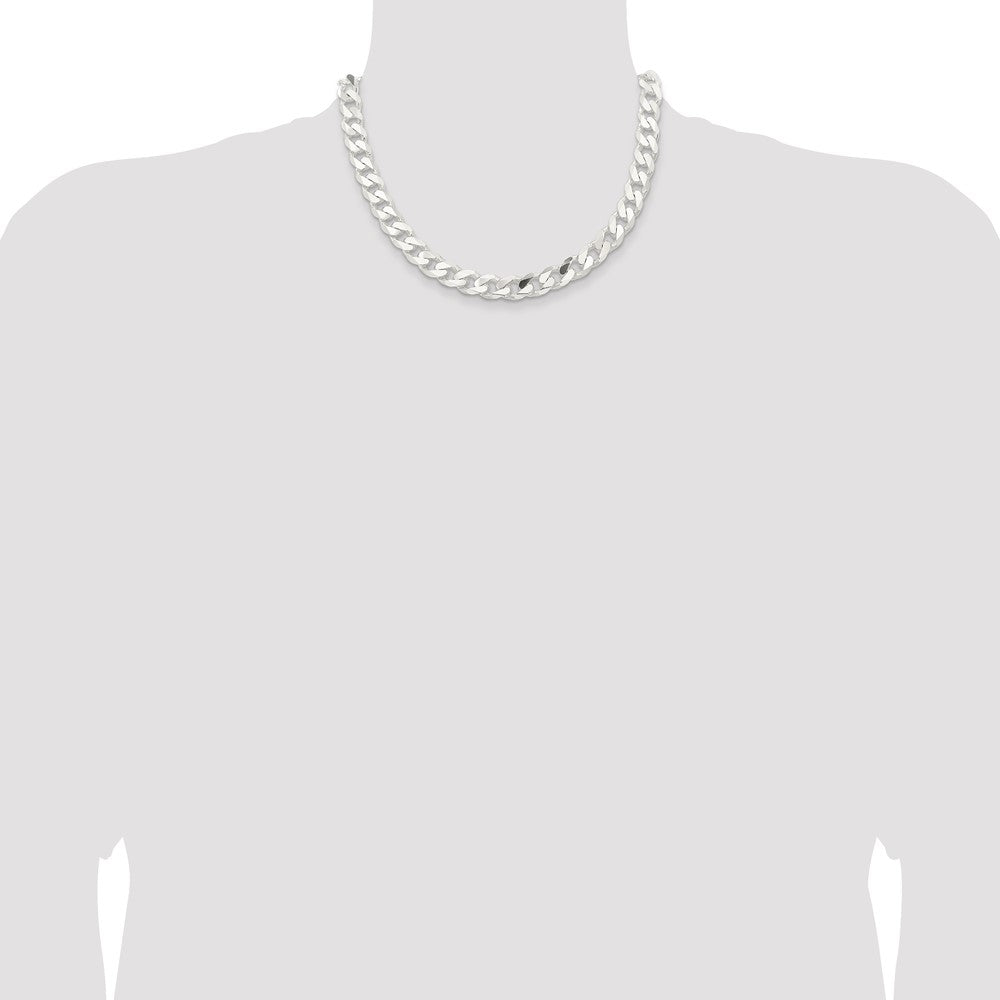 Buy Stylish 11mm Sterling Silver Curb Chain - Affordable Luxury Jewelry