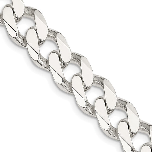Buy 11mm Sterling Silver Curb Chain - Stylish & Affordable Jewelry Option