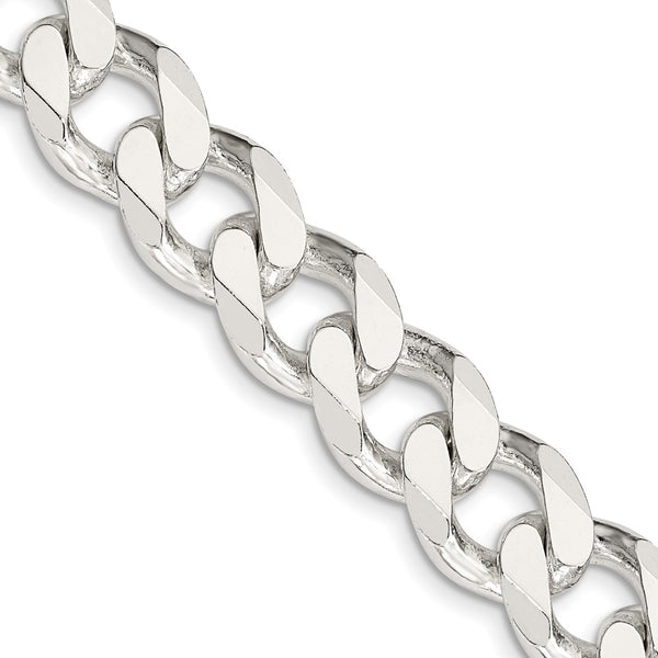 13mm Sterling Silver Curb Chain - Style GR1-1031875