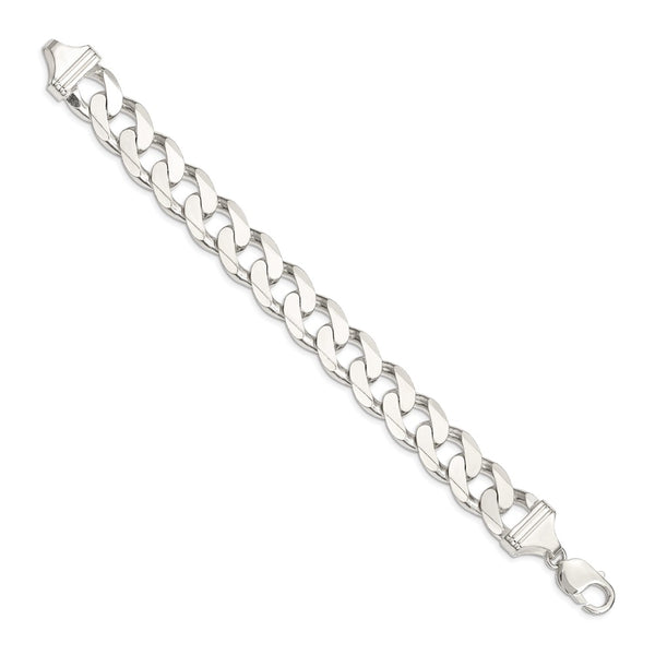 14.5mm Sterling Silver Curb Chain - Style GR1-1029948