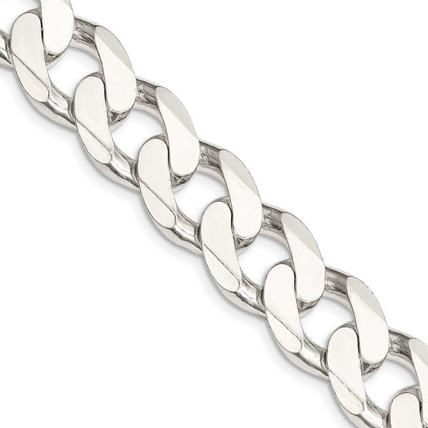 14.5mm Sterling Silver Curb Chain - Style GR1-1031903