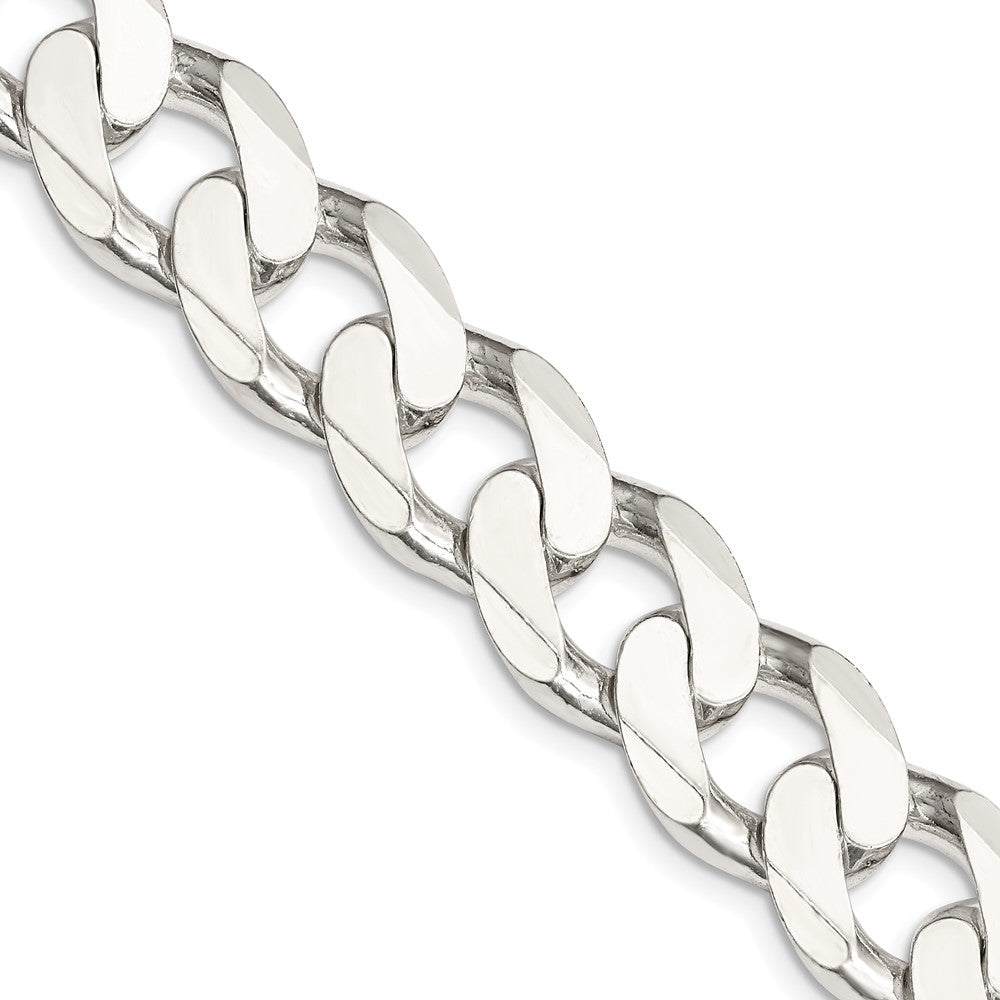 Buy 14.5mm Sterling Silver Curb Chain - Stylish & Affordable Jewelry Option