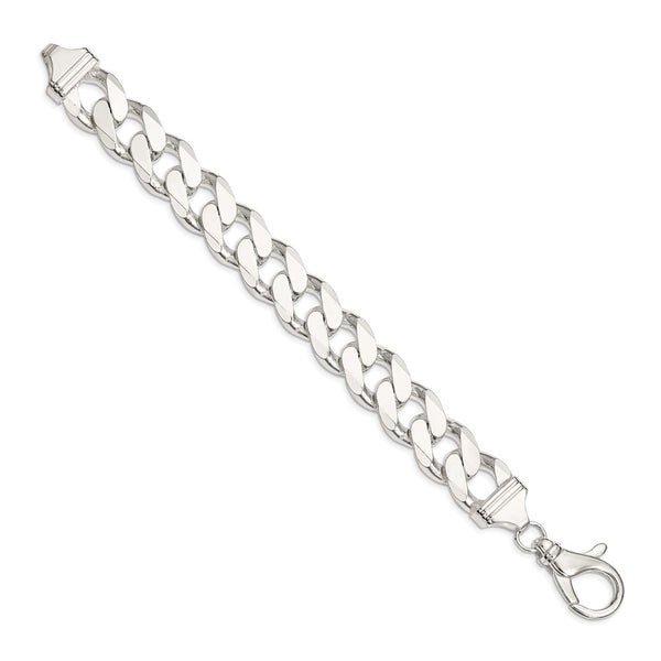 Sterling Silver 16.25mm Curb Link Chain