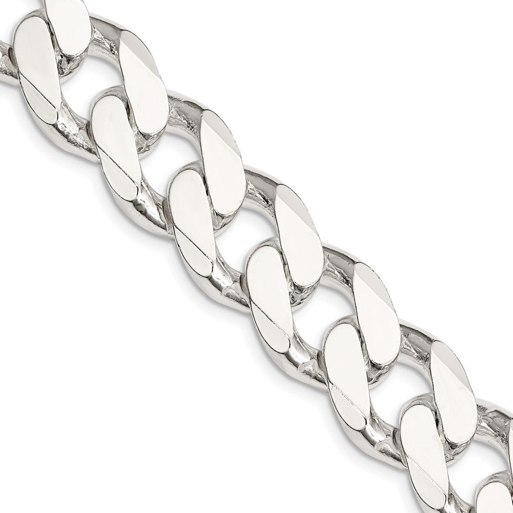 Exclusive 16.25mm Sterling Silver Curb Link Chain - Stylish & Affordable Quality