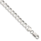 Buy Stylish 6.75mm Sterling Silver Beveled Curb Chain | High-Quality Jewelry-3