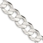High-Quality 14mm Sterling Silver Concave Curb Chain - Stylish & Affordable!-3
