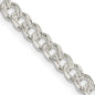 Exclusive 4.5mm Sterling Silver Pave Curb Chain - Stylish Value Jewelry-3