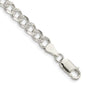 Buy Stylish 5.5mm Pav Curb Chain in High-Quality Sterling Silver - Affordable Luxury!-2