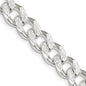 Buy Stylish 9.3mm Pav Curb Chain in High-Quality Sterling Silver - Affordable Luxury!-4