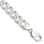 Exclusive 11.0mm Pav Curb Chain in Sterling Silver - Affordable Luxury!-2
