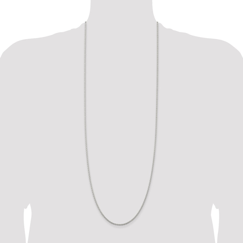 Exclusive 2.25mm Sterling Silver Cable Chain - Stylish & Affordable Jewelry