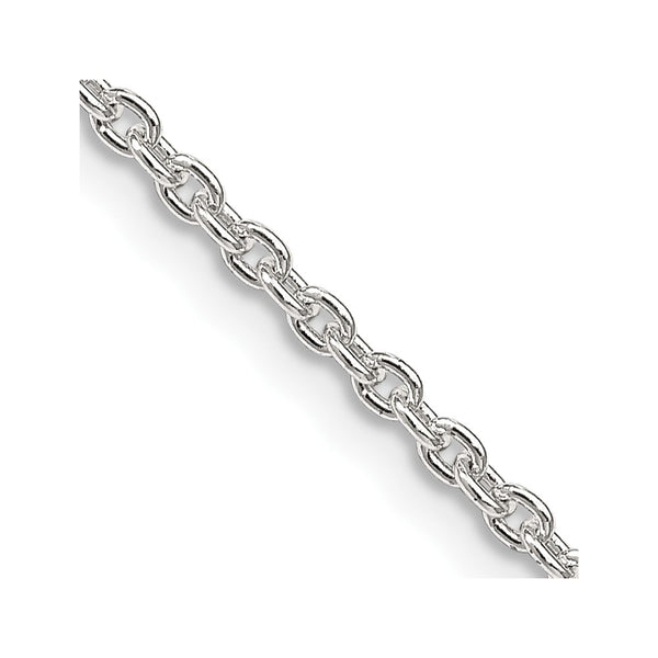 2.25mm Sterling Silver Cable Chain - Style GR1-1031609