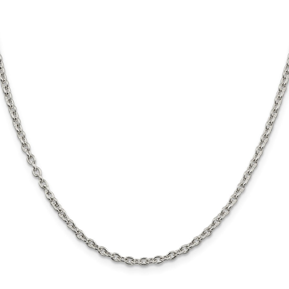 Buy Stylish 2.75mm Sterling Silver Cable Chain Necklace - Affordable Luxury
