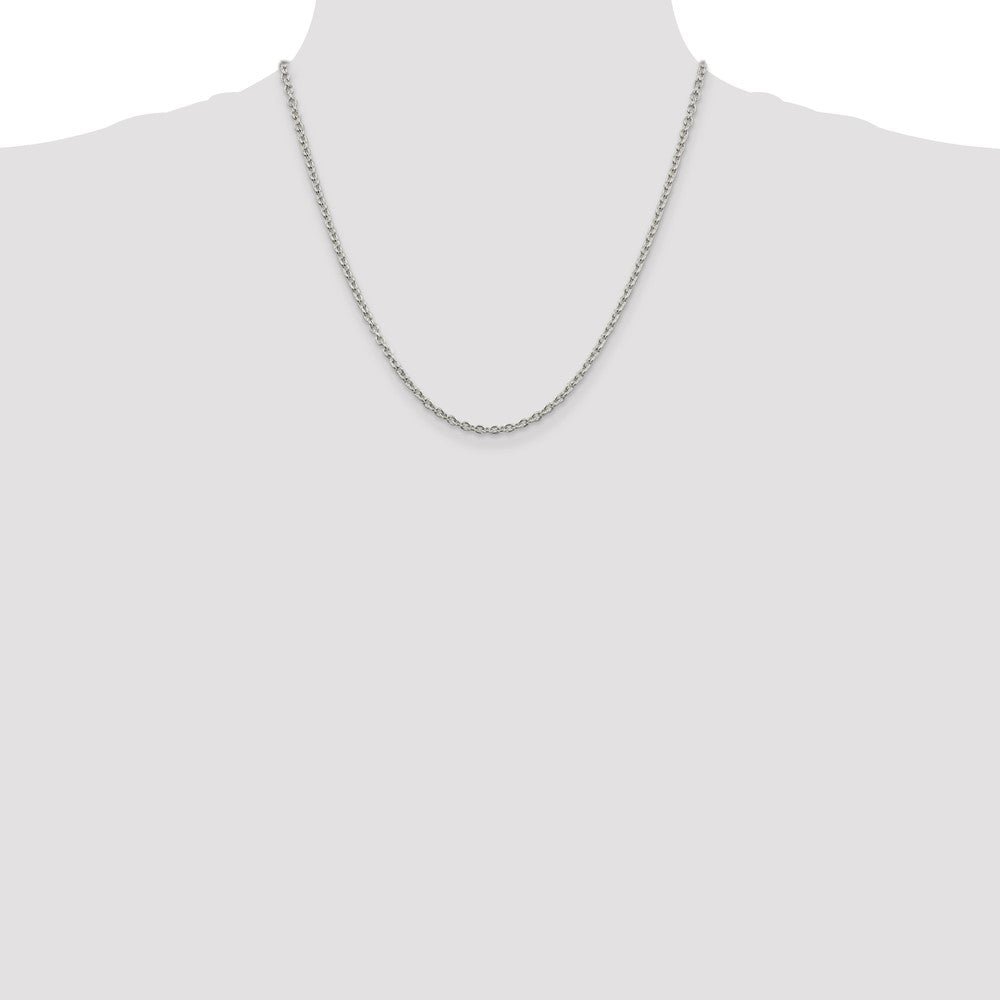 Exclusive 2.75mm Sterling Silver Cable Chain - Stylish & Affordable Jewelry