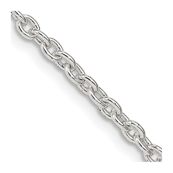2.75mm Sterling Silver Cable Chain
