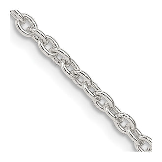 Buy Stylish 2.75mm Sterling Silver Cable Chain - Affordable Luxury Accessory