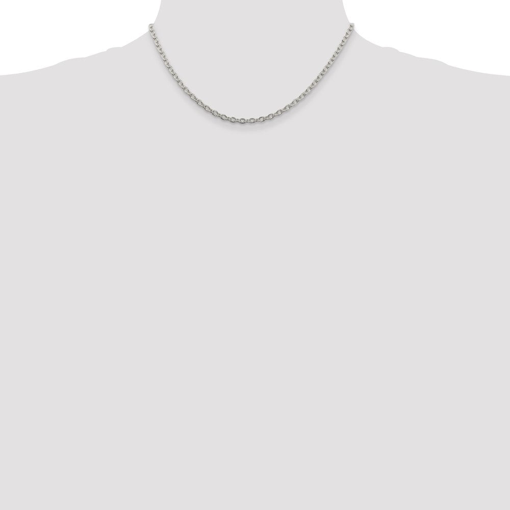 Buy Stylish 3.5mm Sterling Silver Cable Chain - Affordable Jewelry Option