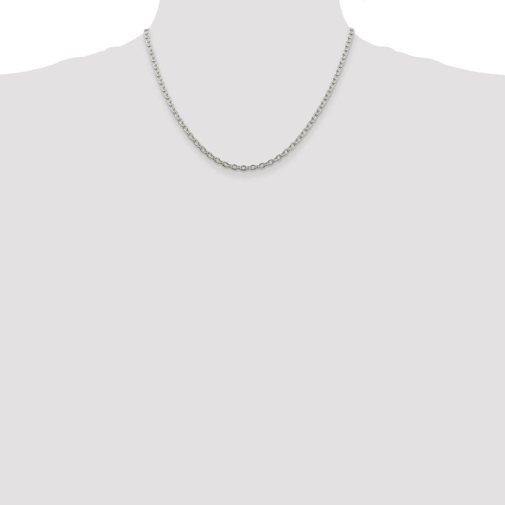 Buy 3.5mm Sterling Silver Cable Chain - Stylish & High-Quality Design