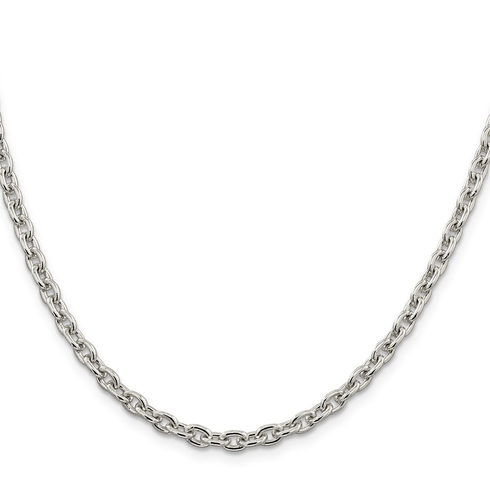 Buy Stylish 4.5mm Sterling Silver Cable Chain Necklace | Affordable Luxury
