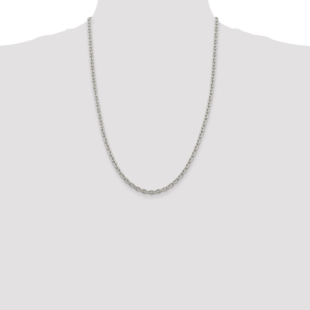 Buy Stylish 4.5mm Sterling Silver Cable Link Chain - High-Quality Value Piece