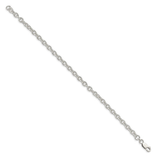 Buy 4.5mm Sterling Silver Cable Chain Necklace - Stylish & Affordable Value!
