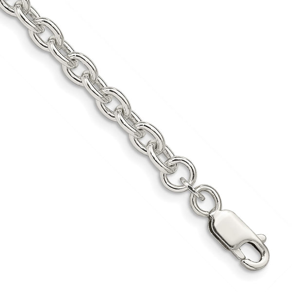 4.5mm Sterling Silver Cable Chain - Style GR1-1029783