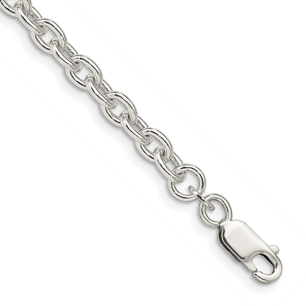 Buy 4.5mm Sterling Silver Cable Chain Necklace - Stylish & Affordable Value!