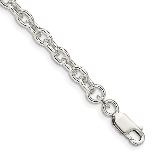 Buy 4.5mm Sterling Silver Cable Chain Necklace - Stylish & Affordable Value!