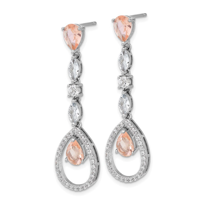 Buy Exclusive Cheryl M Teardrop Earrings | 14K Gold Plated | Stylish Design-2