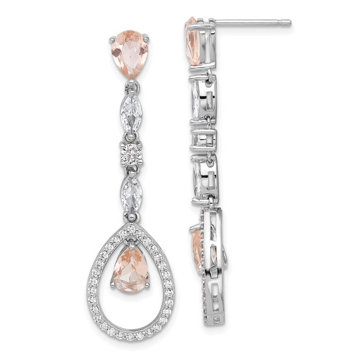 Buy Exclusive Cheryl M Teardrop Earrings | 14K Gold Plated | Stylish Design-1