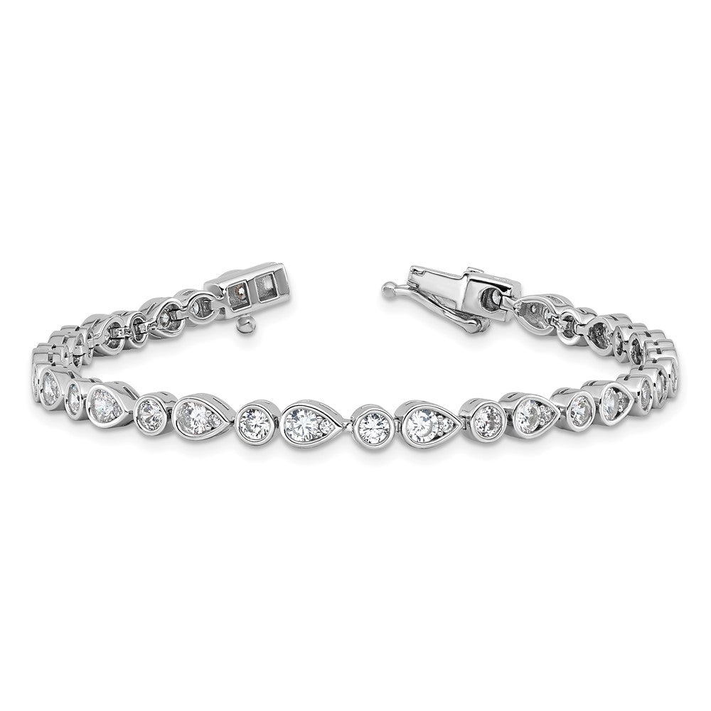 Buy Exclusive Cheryl M Sterling Silver CZ Bracelet - Stylish & Affordable!