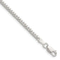 Buy Stylish 2.9mm Polished Domed Curb Chain in Sterling Silver - Luxury Value!-2