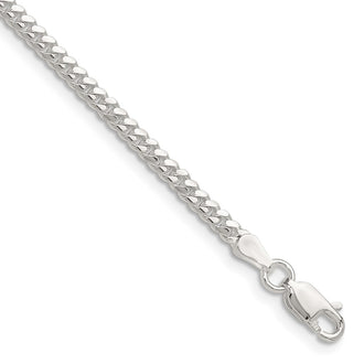 Buy Stylish 2.9mm Polished Domed Curb Chain in Sterling Silver - Luxury Value!