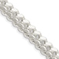 Buy Stylish 9mm Polished Sterling Silver Domed Curb Chain | Affordable Luxury-6