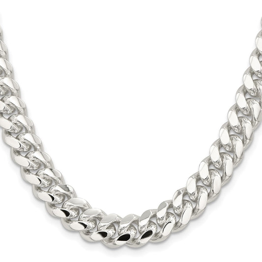 Buy Stylish 10.7mm Sterling Silver Domed Curb Chain - Luxury Jewelry Value