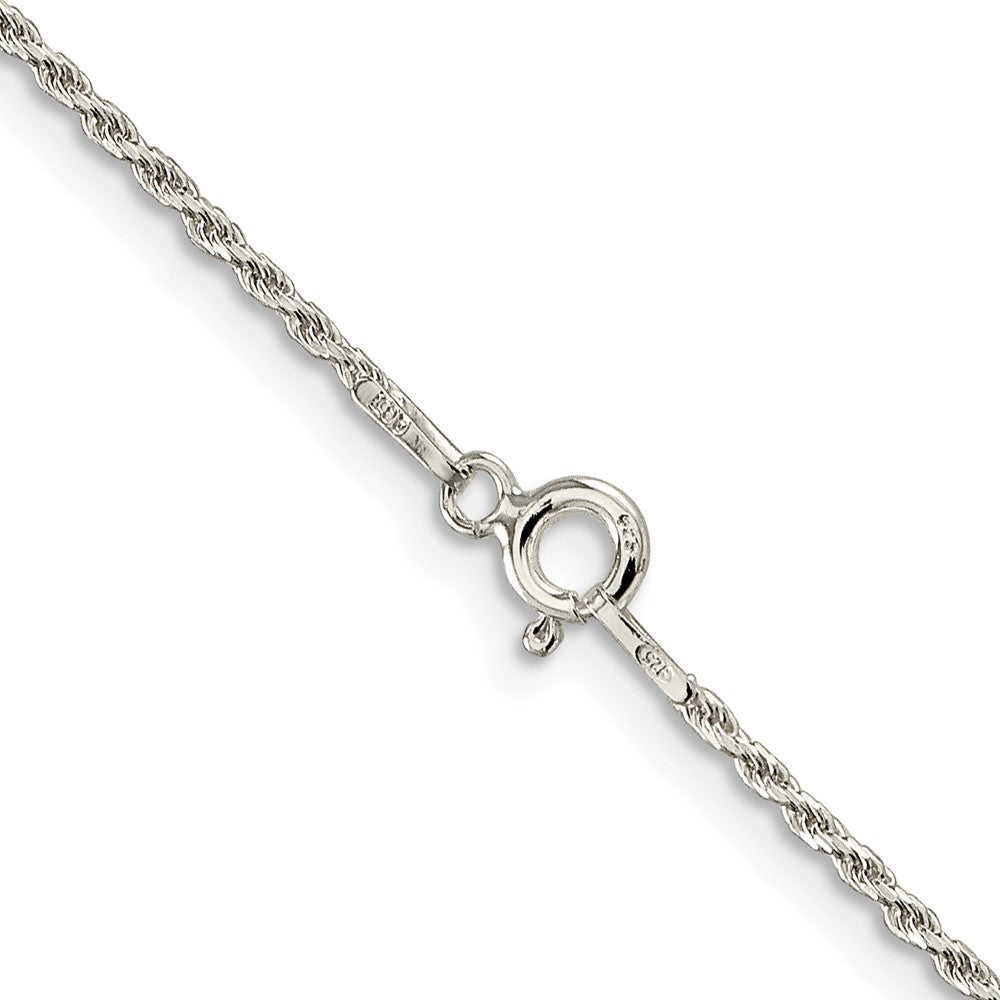 Buy 1.5mm Diamond-Cut Rope Chain in Sterling Silver | Stylish & Affordable