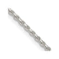 Buy Stylish Diamond-Cut Rope Chain in Sterling Silver - 1.85mm Thickness-7