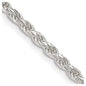 Buy Stylish 2.75mm Diamond-Cut Rope Chain in Sterling Silver - Luxury Value!-11